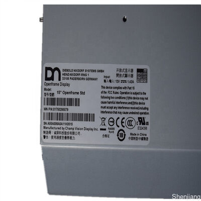 01750295079 1750295079 أجزاء ماكينة الصراف الآلي وينكور 280 ديبولد أوبتيفا 15 "Openframe Std LCD Monitor