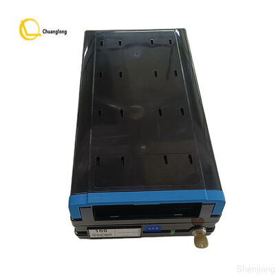 00-104777-000M Diebold Opteva OP 1.5 كاسيت موزع نقود العملة كاسيت أسود مع مزلاج قفل معدني 00104777000M