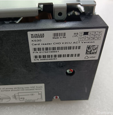 أجزاء أجهزة الصراف الآلي بنك وينكور نيكسدورف أجهزة الصراف الآلي هيتاشي-أومرون V2CU-1JL-G81 قارئ بطاقات CHD V2CU ACT الإصدار 01750199931 1750199931