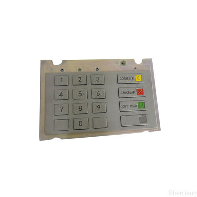 قطع غيار أجهزة الصراف الآلي جديدة أصلية Wincor Nixdorf Keyboard EPP V6 ESP أمريكا الجنوبية CES 01750159523 1750159523