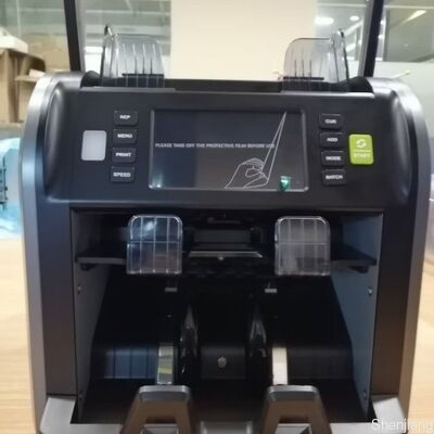 كاشف الأوراق النقدية المحمول متعدد العملات SJ668 مع الطابعة وضمان مدى الحياة