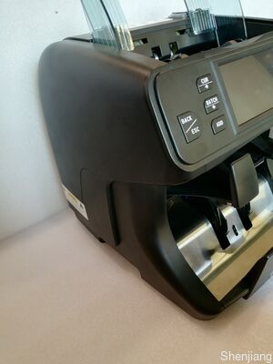 SH-208C-2CIS عداد قيمة النقود المعدني المختلط، معدات بنكية مالية مع كاشف نقود لإدارة النقد NT808251100550001