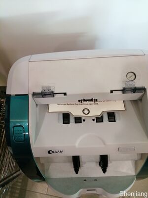 آلة فرز الأوراق النقدية من بنك كيسان، كاشف عد النقود، أزرق مع شاشة LED، ذكي K3 S16E01-3659