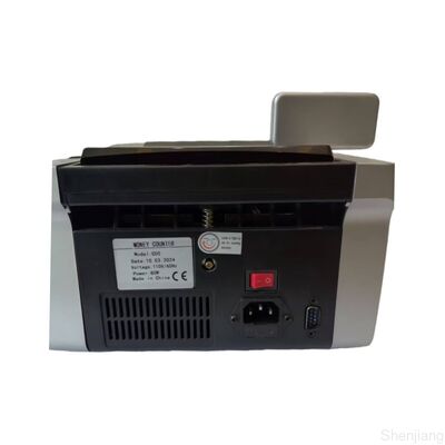 آلة عد النقود والكشف عن الأموال JUNUO C05 باللون الأسود مع شاشة LED