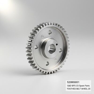 520869001 جيسيك+ديفرينت BPS C5 قطعة احتياطية حزام مسن عجلة 20 أسنان لفرز النقود