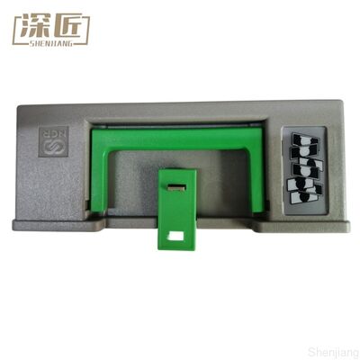 2040000217 غطاء صندوق تنقية مغلق من NCR مع قفل ومقبض لقطع غيار ماكينات الصراف الآلي من NCR S1 4450693308 445-0693308