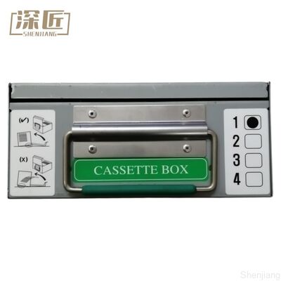 قطعة غيار لصندوق الكاش في ماكينة الصراف الآلي NCR CDM-4000، صندوق كاسيت النقود CDM-4000C3، قطعة غيار لصندوق النقود من NCR