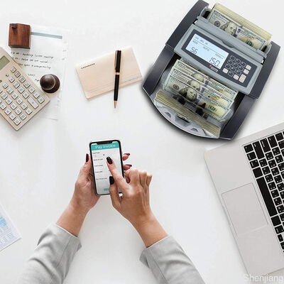 آلة عد النقود ذات القيمة المختلطة للكشف عن الأموال ذات التحميل العلوي