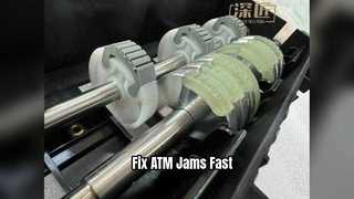 إصلاح عمود أسطوانة تغذية Hyosung أثناء توقف أجهزة الصراف الآلي